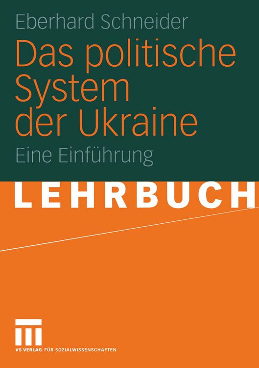 Produktbild: Das politische System der Ukraine