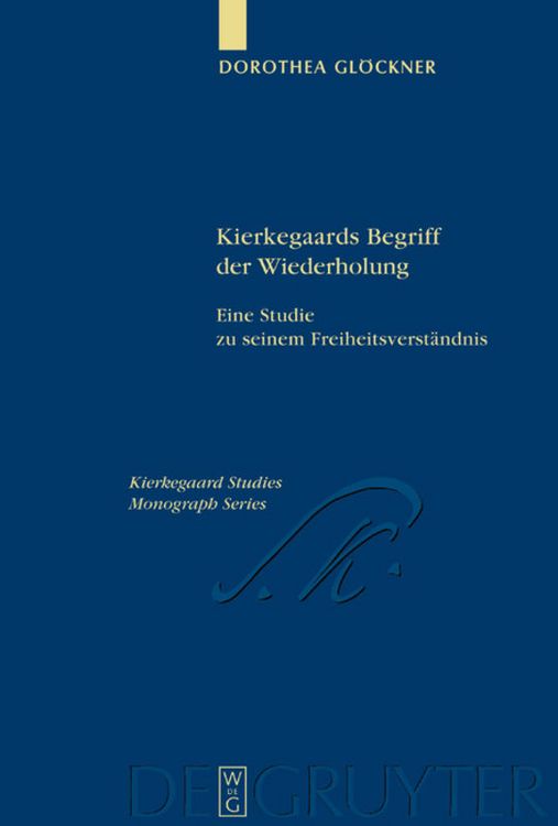 Produktbild: Kierkegaards Begriff der Wiederholung