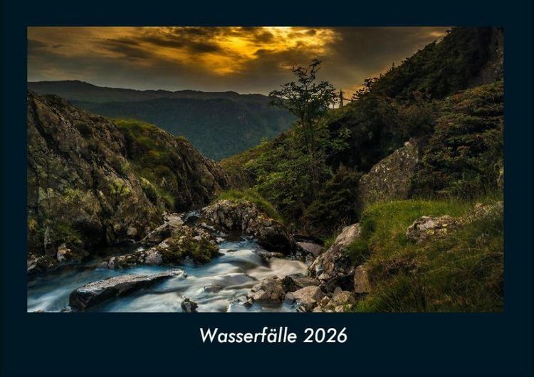 Produktbild: Wasserf&auml;lle 2026 Fotokalender DIN A4