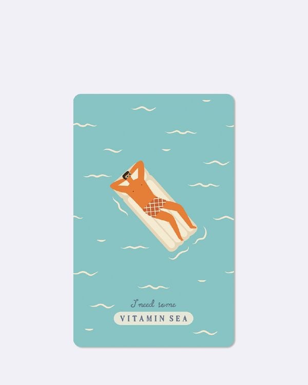 Produktbild: Lunacard Postkarte *vitamin sea