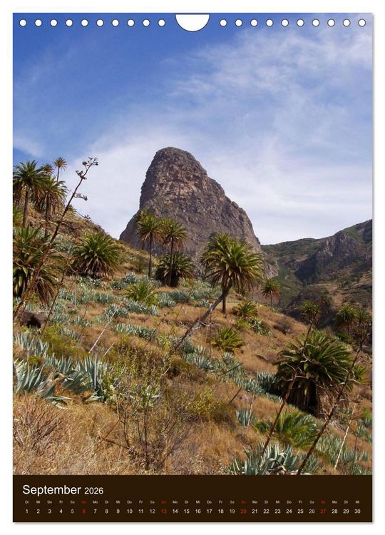 Produktbild: Inseltraum La Gomera (Wandkalender 2026 DIN A4 hoch), CALVENDO Monatskalender