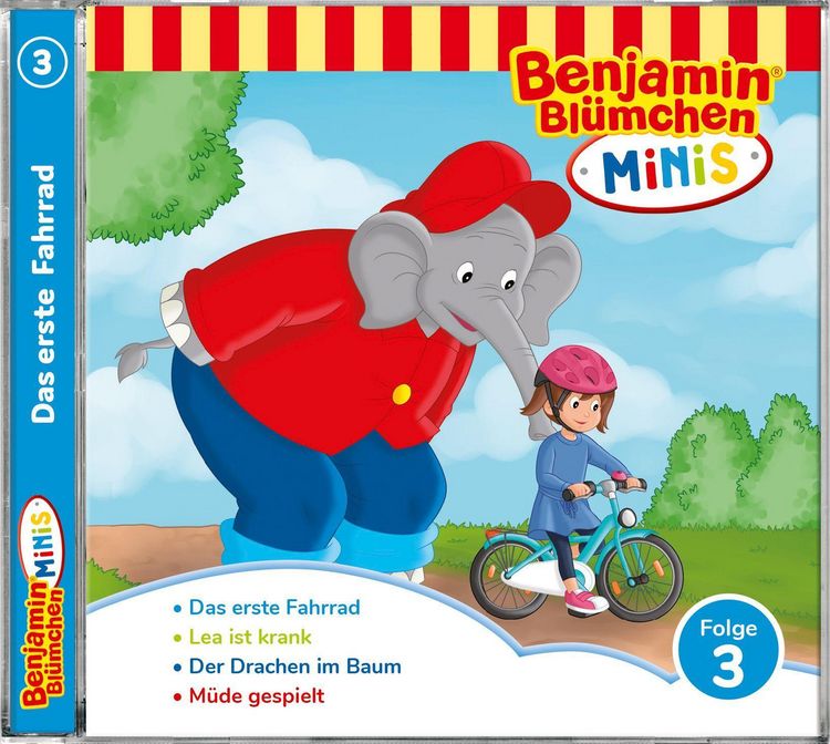 Produktbild: Benjamin Minis-Folge 3:Das erste Fahrrad