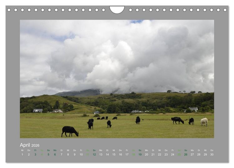 Produktbild: Argyll (Wandkalender 2026 DIN A4 quer), CALVENDO Monatskalender