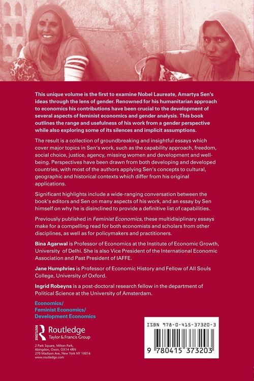 Produktbild: Amartya Sen's Work and Ideas