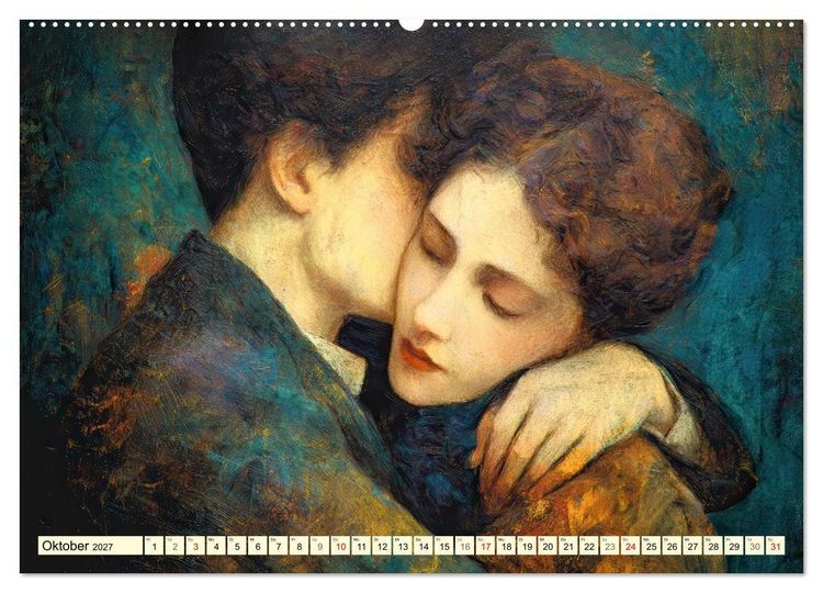 Produktbild: Herzbeben (Wandkalender 2027 DIN A2 quer), CALVENDO Monatskalender