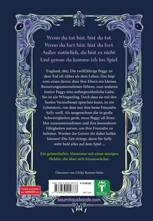 Produktbild: Whisperling - Die Geister-Detektivin