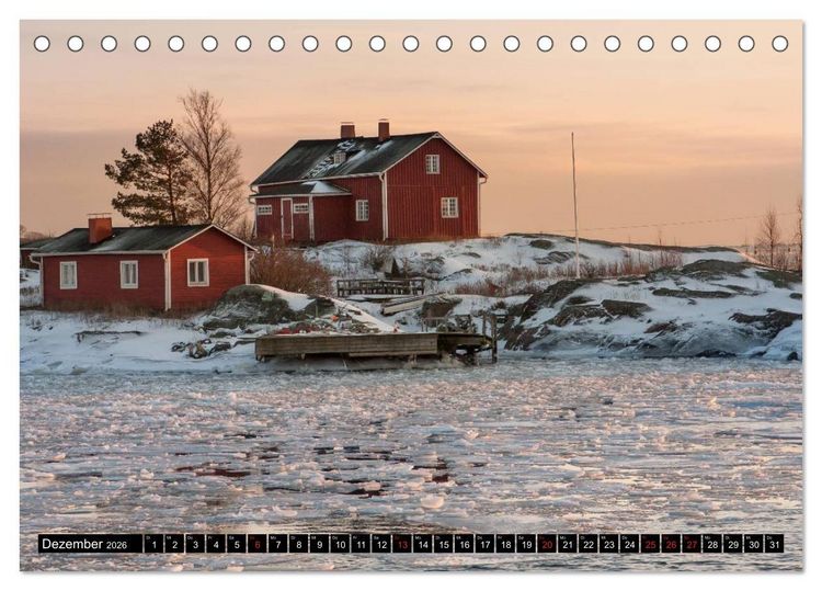 Produktbild: Skandinavien: Magischer Norden (Tischkalender 2026 DIN A5 quer), CALVENDO Monatskalender