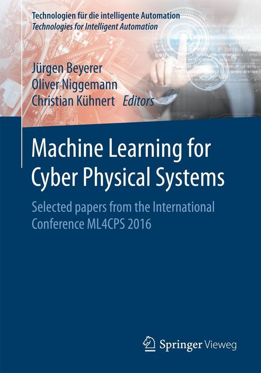 Produktbild: Machine Learning for Cyber Physical Systems
