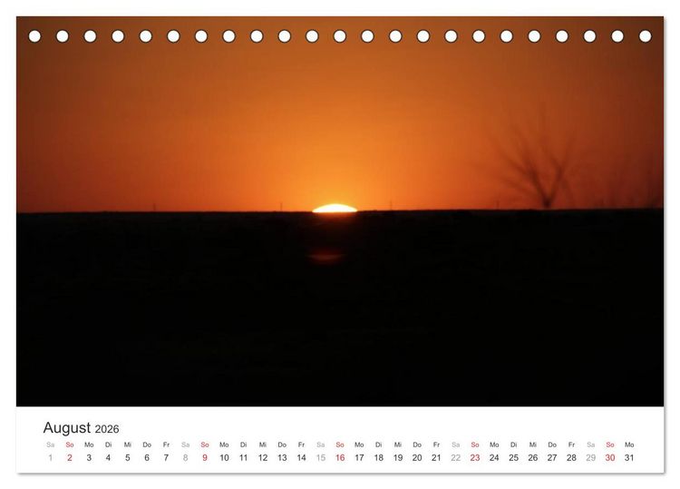 Produktbild: Namibia - Landschaftseindr&uuml;cke (Tischkalender 2026 DIN A5 quer), CALVENDO Monatskalender