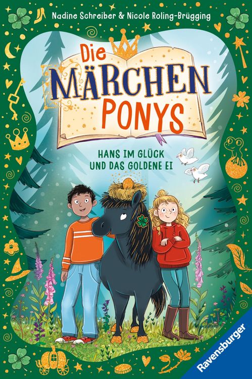 Produktbild: Die M&auml;rchenponys, Band 2 - Hans im Gl&uuml;ck und das goldene Ei