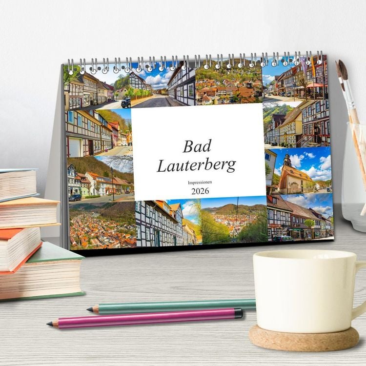 Produktbild: Bad Lauterberg Impressionen (Tischkalender 2026 DIN A5 quer), CALVENDO Monatskalender