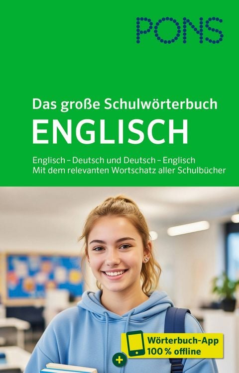 Produktbild: PONS Das gro&szlig;e Schulw&ouml;rterbuch Englisch