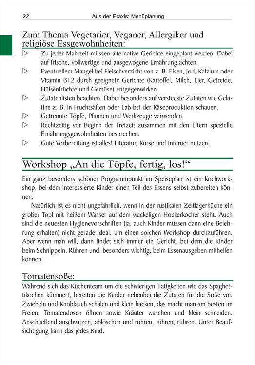 Produktbild: Kochen f&uuml;r Gruppen und Zeltlager