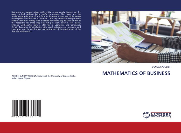 Produktbild: MATHEMATICS OF BUSINESS