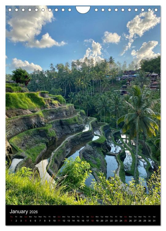 Produktbild: Mysterious Bali (Wall Calendar 2026 DIN A4 portrait), CALVENDO 12 Month Wall Calendar