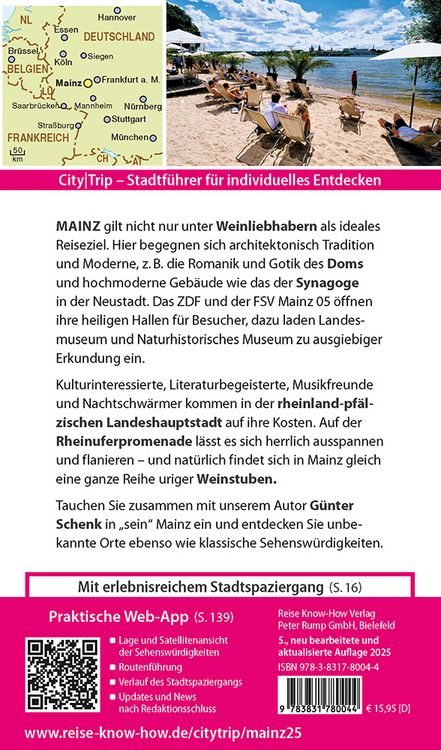 Produktbild: Reise Know-How CityTrip Mainz