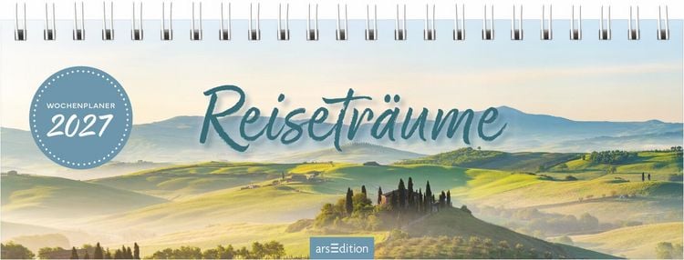 Produktbild: Tischkalender Reisetr&auml;ume 2027