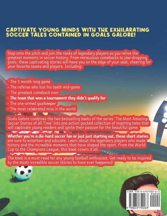 Produktbild: Goal Galore! the Ultimate 2-In-1 Book Bundle of 'the Most Amazing Soccer Stories of All Time for Kids!
