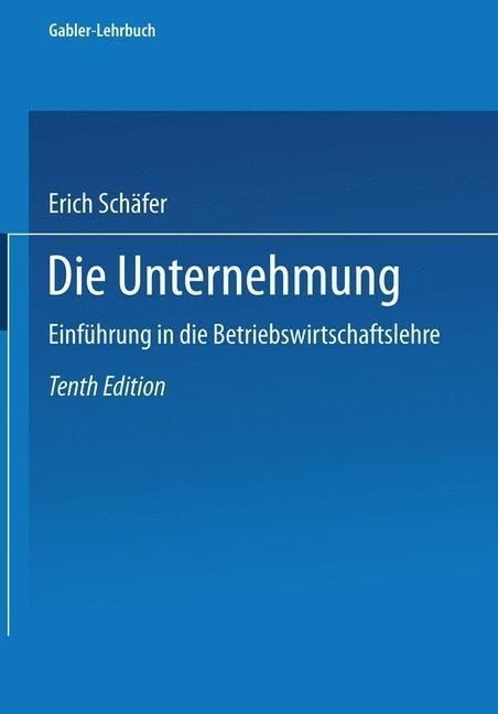 Produktbild: Die Unternehmung