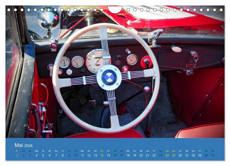 Produktbild: BMW Classics (Wandkalender 2026 DIN A4 quer), CALVENDO Monatskalender