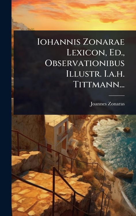 Produktbild: Iohannis Zonarae Lexicon, Ed., Observationibus Illustr. I.a.h. Tittmann...