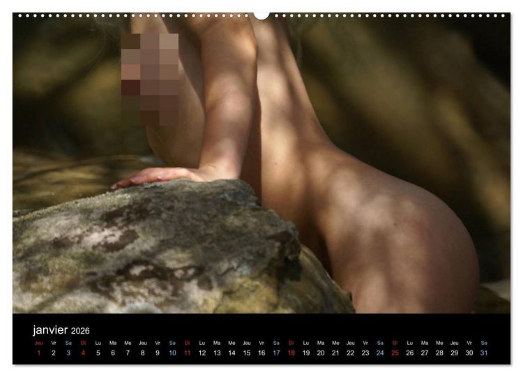 Produktbild: Femme et Nature (Calendrier mural 2026 DIN A2 vertical) calendrier de bureau