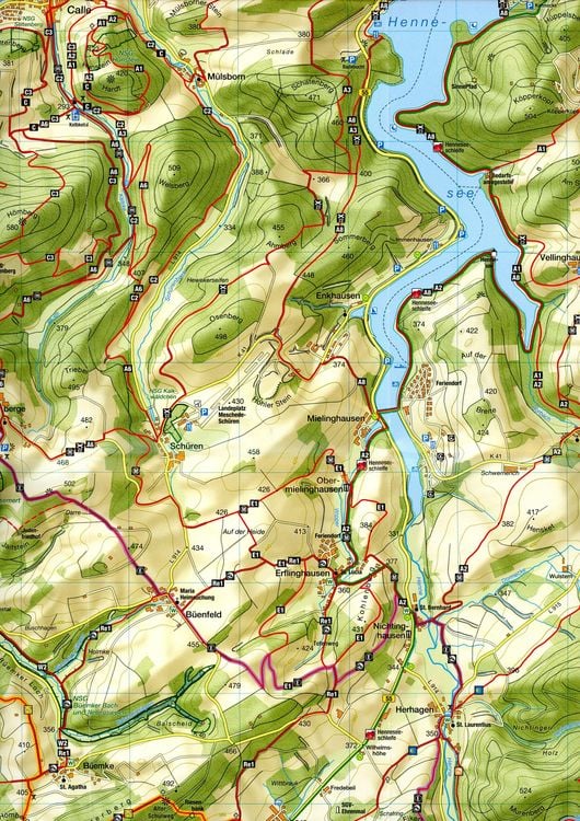 Produktbild: Wanderkarte Eslohe