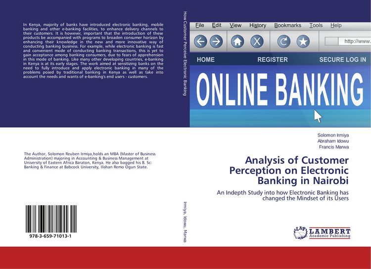 Produktbild: Analysis of Customer Perception on Electronic Banking in Nairobi