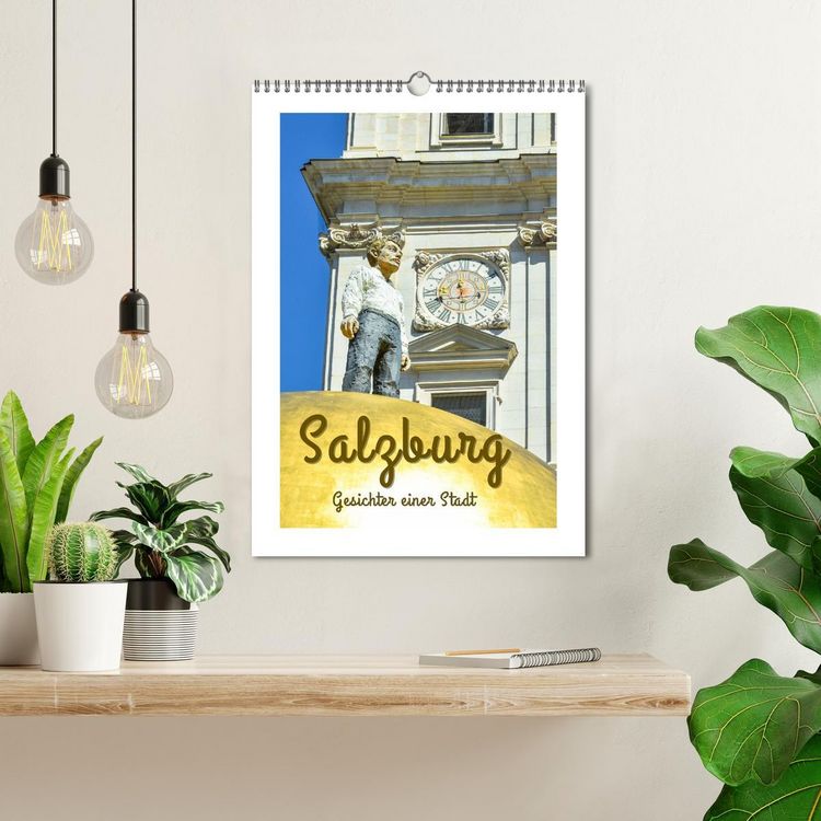 Produktbild: Salzburg - Gesichter einer Stadt (Wandkalender 2026 DIN A3 hoch), CALVENDO Monatskalender