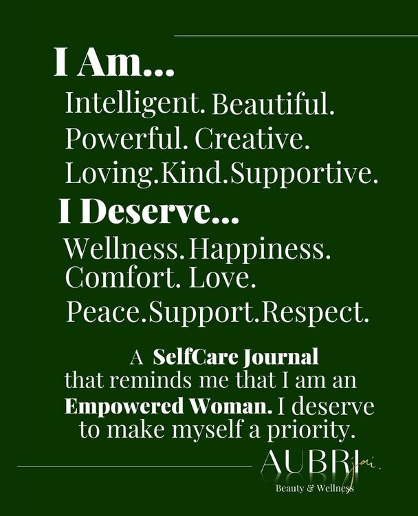 Produktbild: A Self-care Journal by AUBRIJAI.