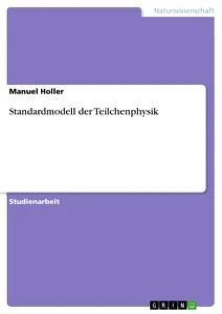 Produktbild: Standardmodell der Teilchenphysik