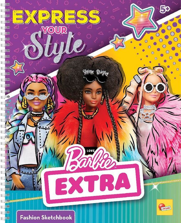 Produktbild: Barbie Sketch Book Express Your Style (In Display of 8 PCS)