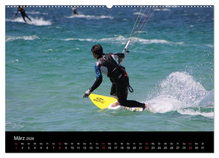 Produktbild: Tarifa - Andalusien (hochwertiger Premium Wandkalender 2026 DIN A2 quer), Kunstdruck in Hochglanz