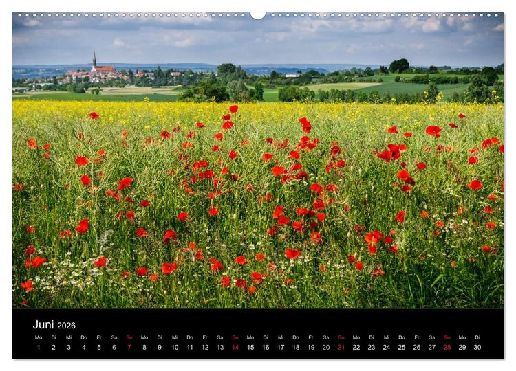 Produktbild: Schwabens Sch&ouml;nheit (Wandkalender 2026 DIN A2 quer), CALVENDO Monatskalender