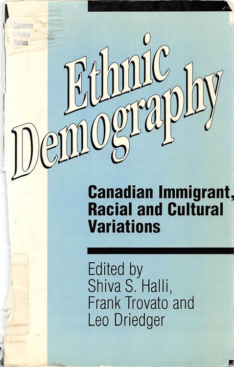 Produktbild: Ethnic Demography