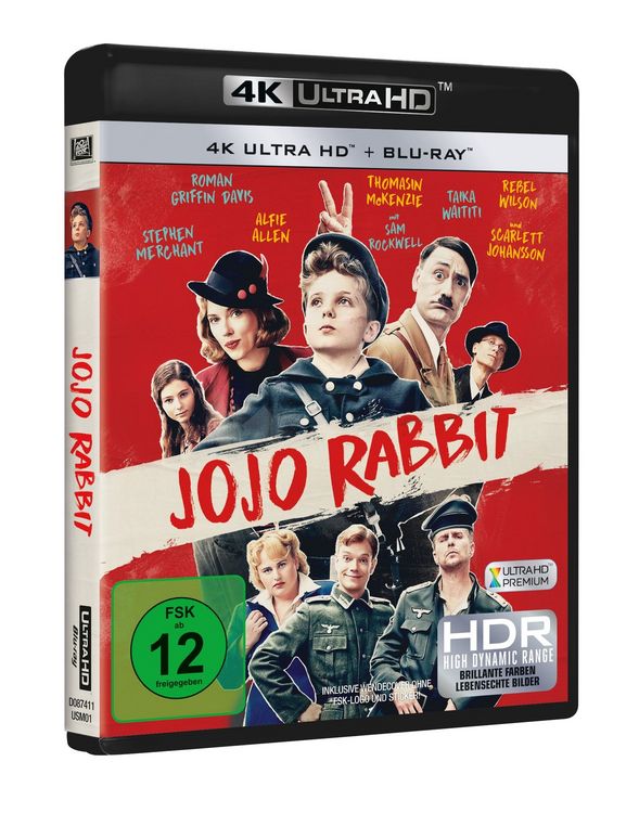 Produktbild: JoJo Rabbit (4K Ultra HD) (+ Blu-ray 2D)