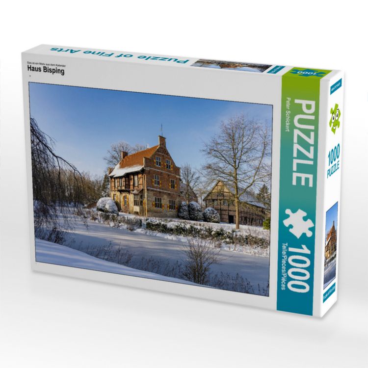 Produktbild: CALVENDO Puzzle Haus Bisping | 1000 Teile Lege-Gr&ouml;&szlig;e 64x48cm Foto-Puzzle f&uuml;r gl&uuml;ckliche Stunden
