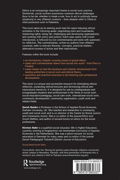 Produktbild: Practising Social Work Ethics Around the World