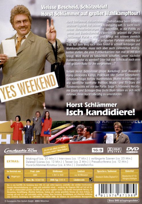 Produktbild: Horst Schl&auml;mmer - Isch kandidiere!