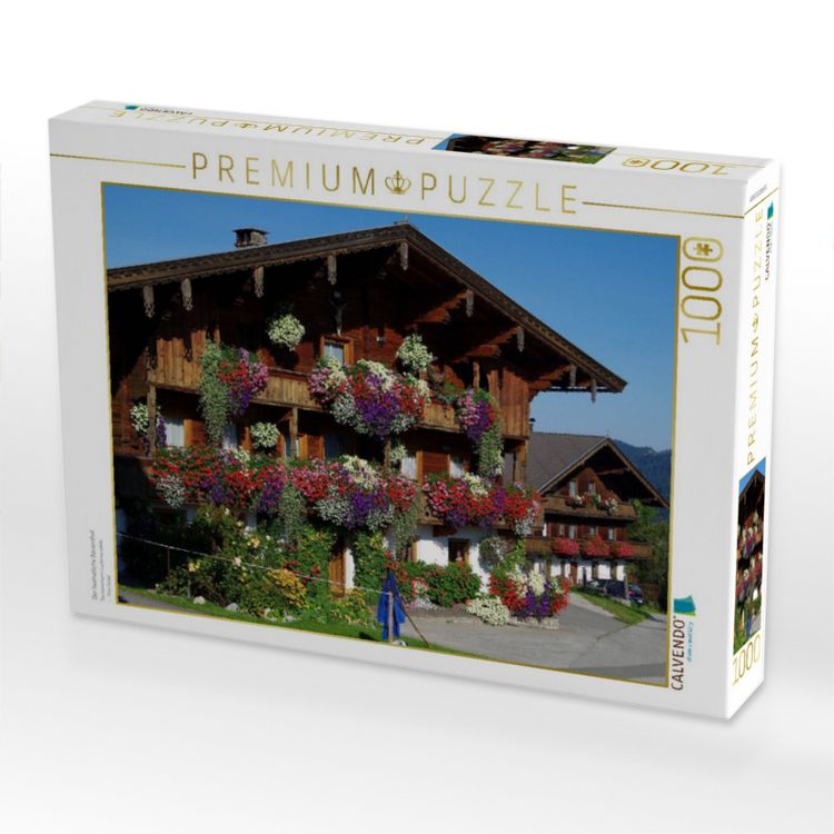 Produktbild: CALVENDO Puzzle Der heimatliche Bauernhof | 1000 Teile Lege-Gr&ouml;&szlig;e 64x48cm Foto-Puzzle f&uuml;r gl&uuml;ckliche Stunden