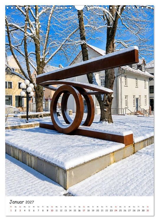 Produktbild: Friedrichsdorf in Hessen vom Stadtfotograf Petrus Bodenstaff (Wandkalender 2027 DIN A3 hoch), CALVENDO Monatskalender