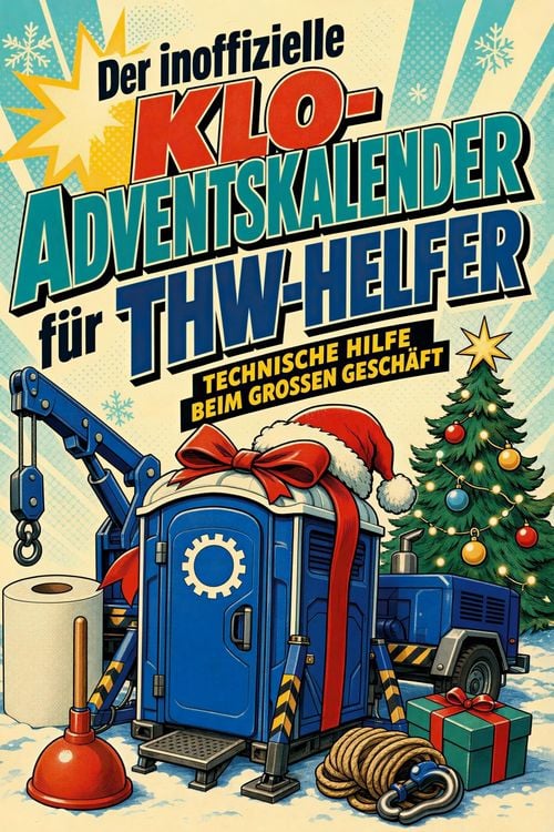Produktbild: Der inoffizielle Klo-Adventskalender f&uuml;r THW-Helfer