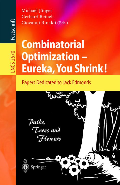 Produktbild: Combinatorial Optimization -- Eureka, You Shrink!