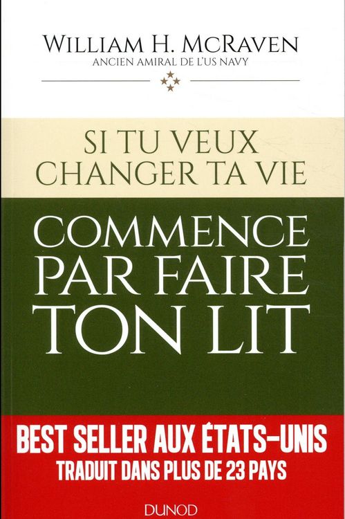 Produktbild: Si tu veux changer ta vie... commence par faire ton lit