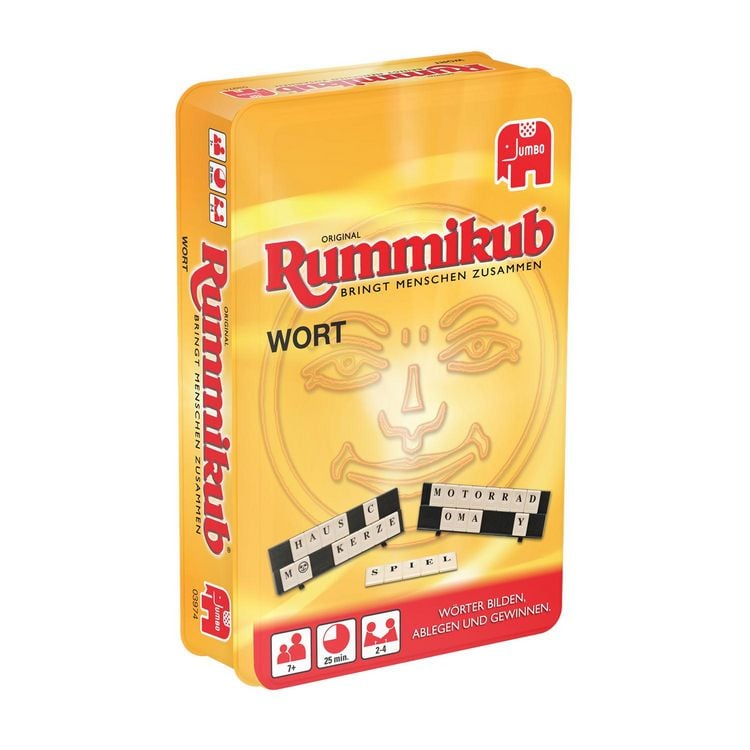 Produktbild: Original Rummikub WORT Kompakt in Metalldose