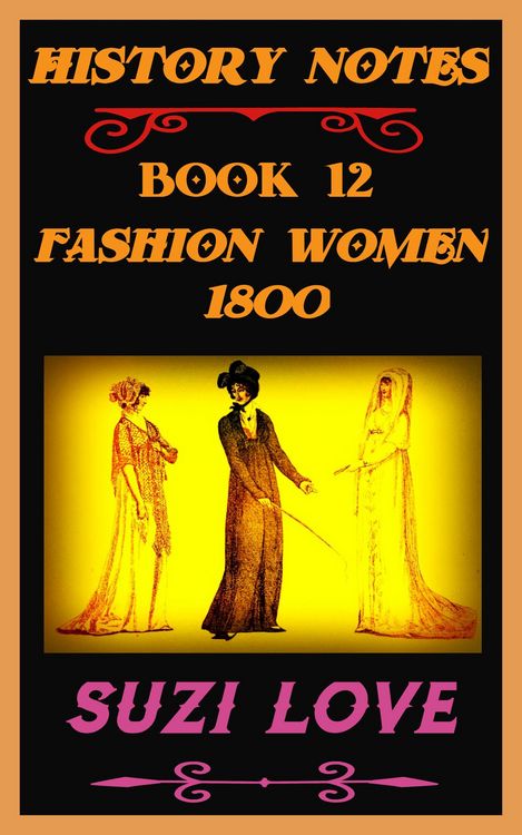 Produktbild: Fashion Women 1800 History Notes Book 12