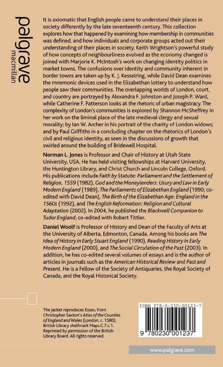 Produktbild: Local Identities in Late Medieval and Early Modern England