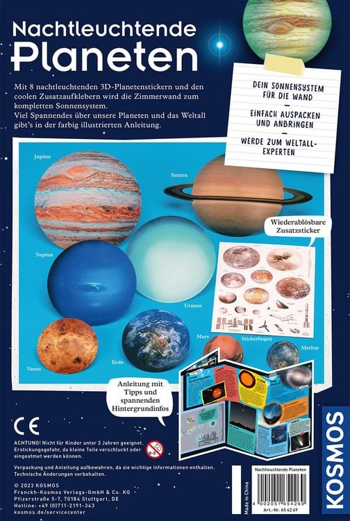 Produktbild: Nachtleuchtende Planeten