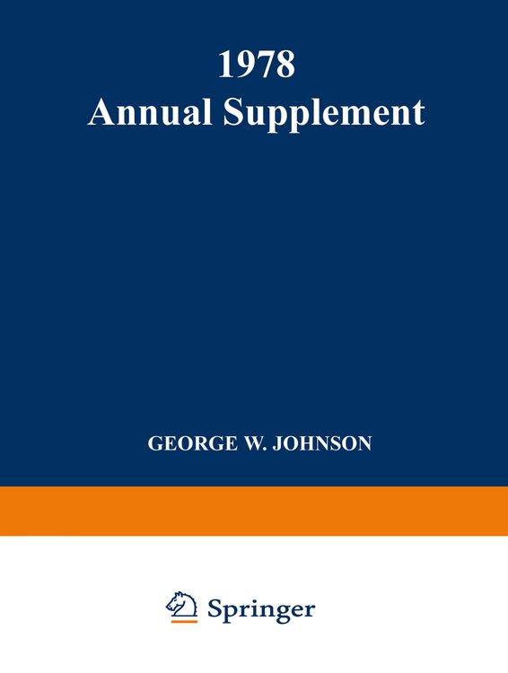 Produktbild: 1978 Annual Supplement