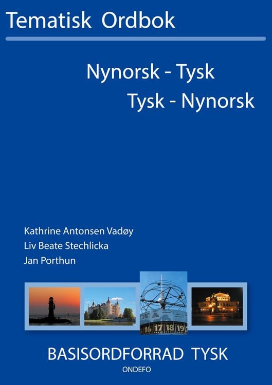Produktbild: Tysk - nynorsk, nynorsk - tysk tematisk ordbok